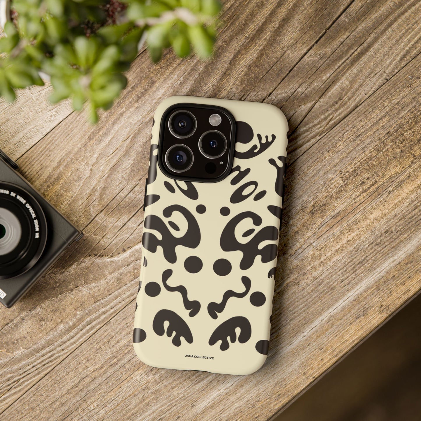 Mirror Work Tough Case (iPhone) - Blank Page White
