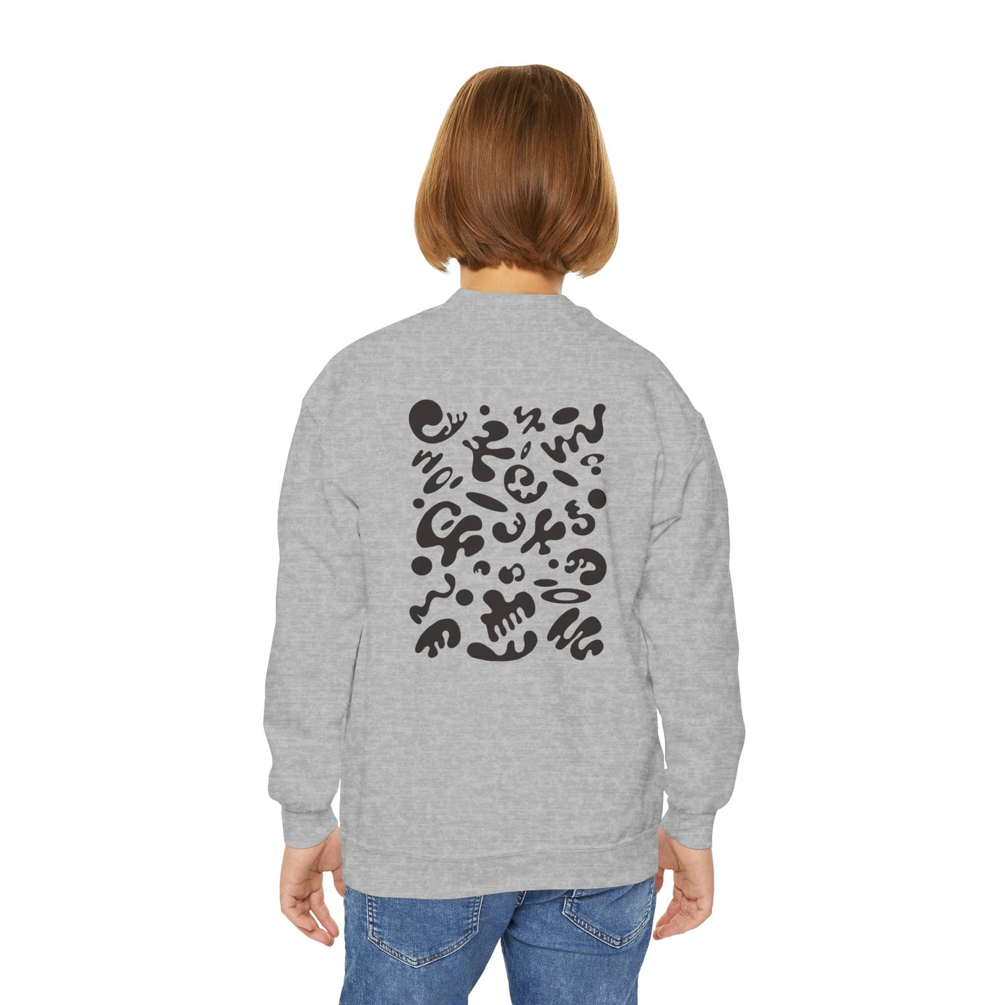 Bright Future Youth Crewneck Sweatshirt - Smoke Signal