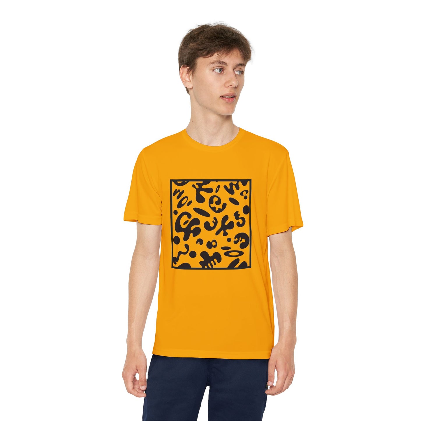 Adorn'd Youth Competitor Graphic Tee - Smoke Signal Black