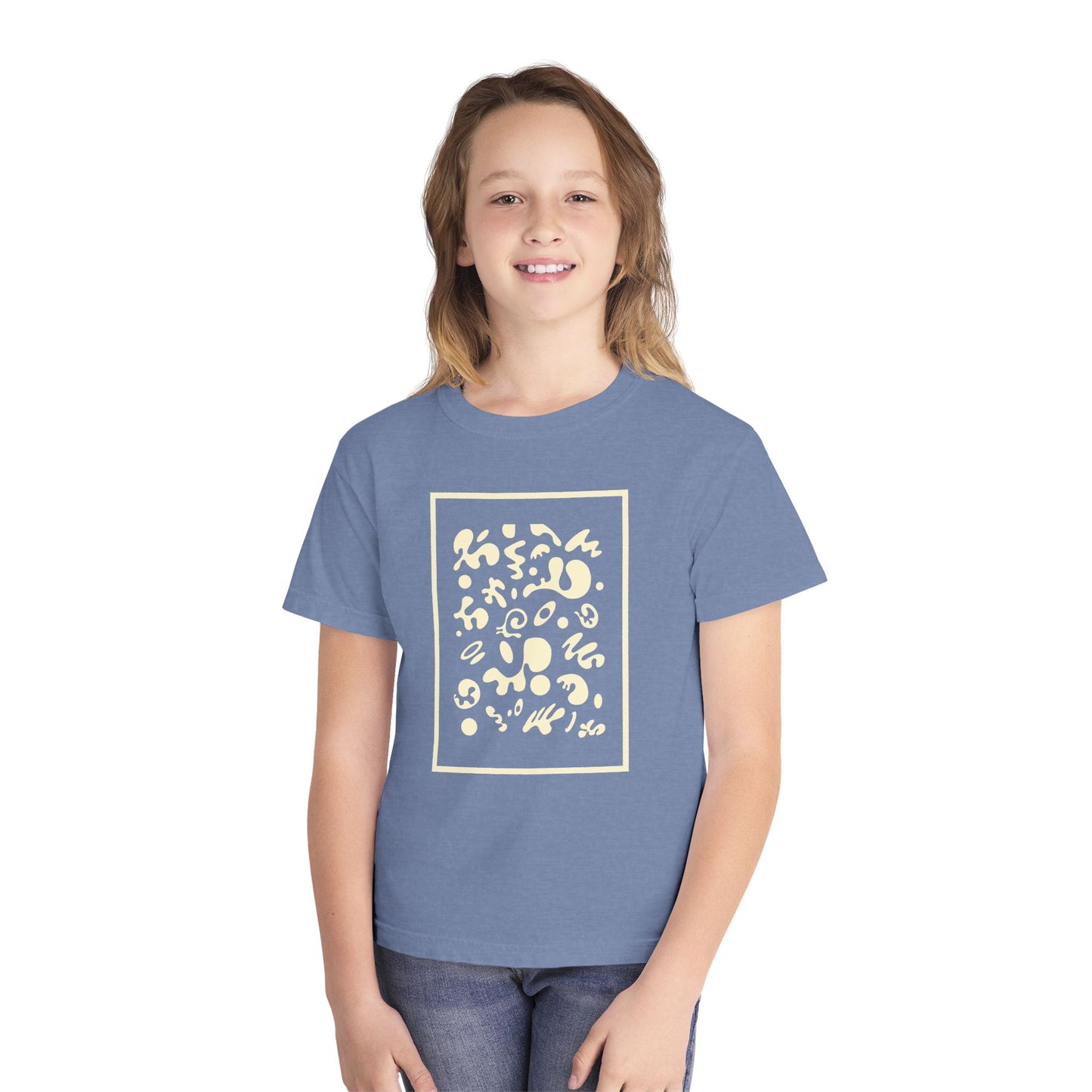 Deep Dream Youth Midweight Tee - Blank Page