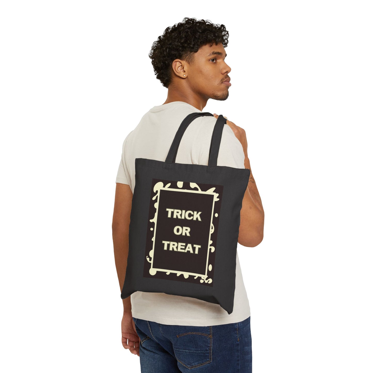 Trick or Treat Canvas Tote Bag