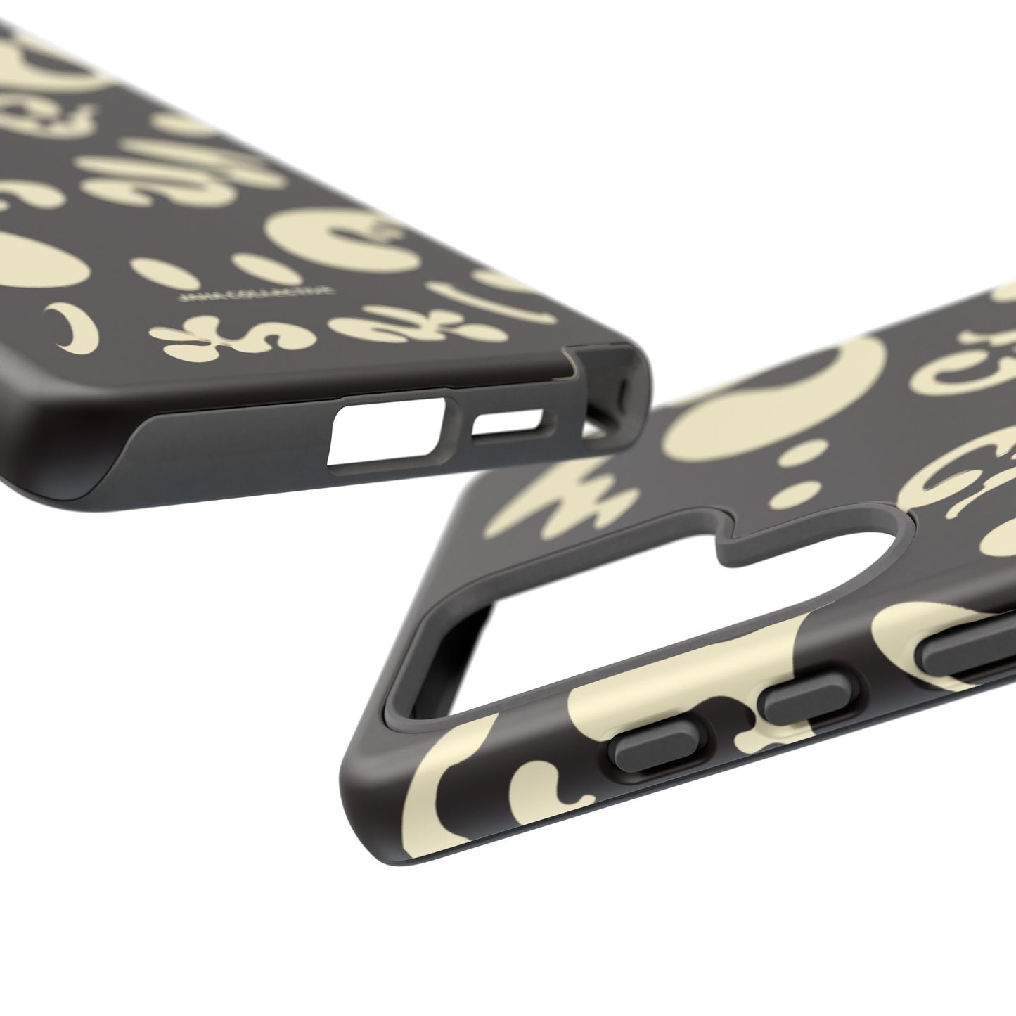 Mirror Work Tough Case (Samsung) - Smoke Signal Black
