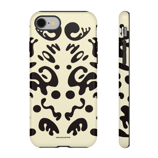 Mirror Work Tough Case (iPhone) - Blank Page White