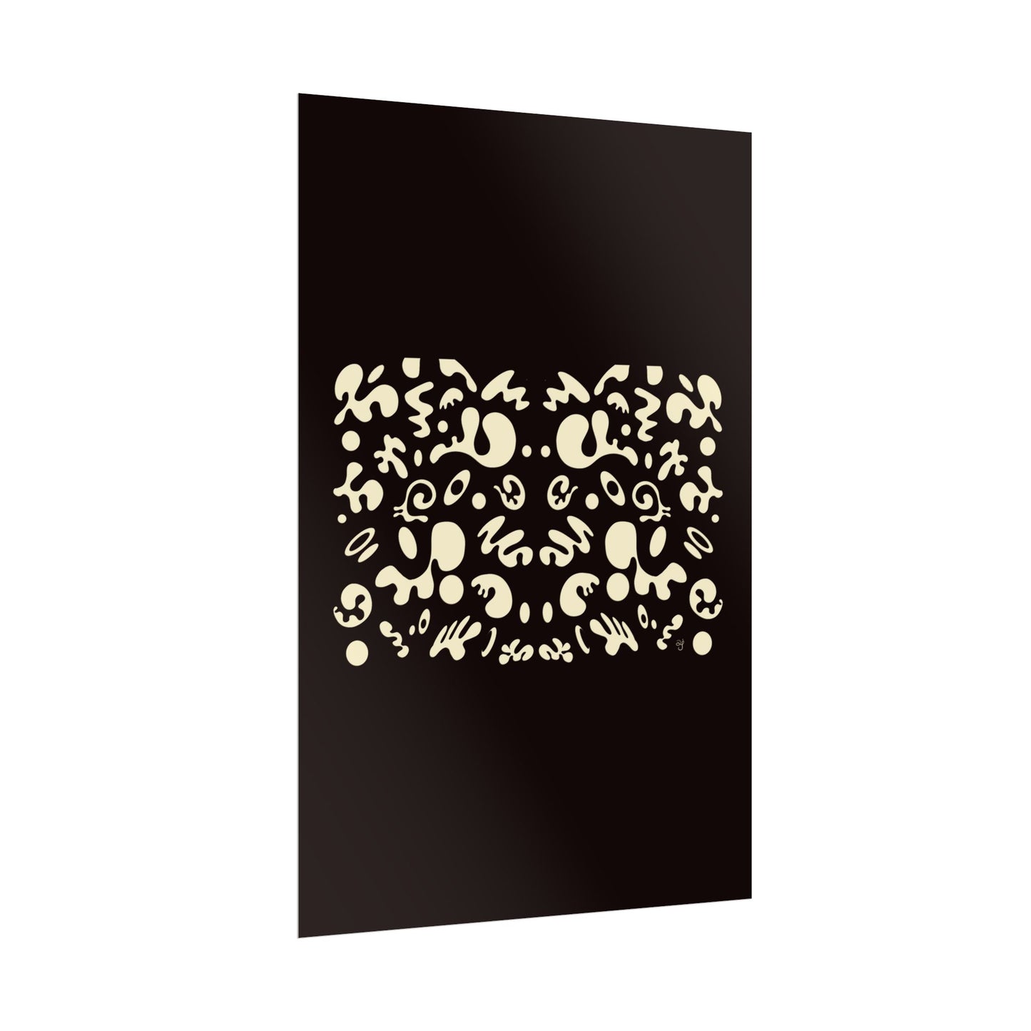 Mirror Work Rolled Poster (Portrait) - Smoke Signal