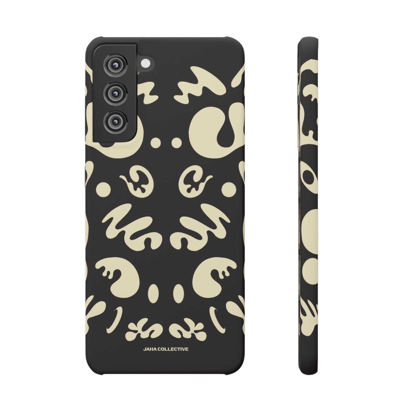 Mirror Work Snap Case - Smoke Signal Black
