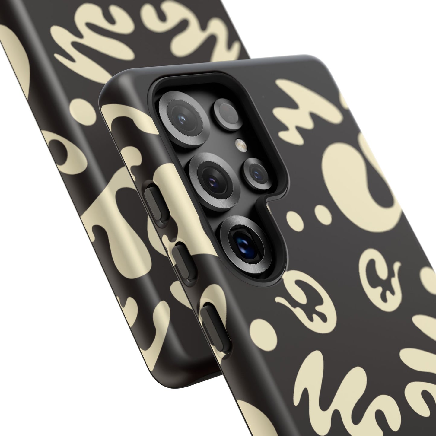 Mirror Work Tough Case (Samsung) - Smoke Signal Black