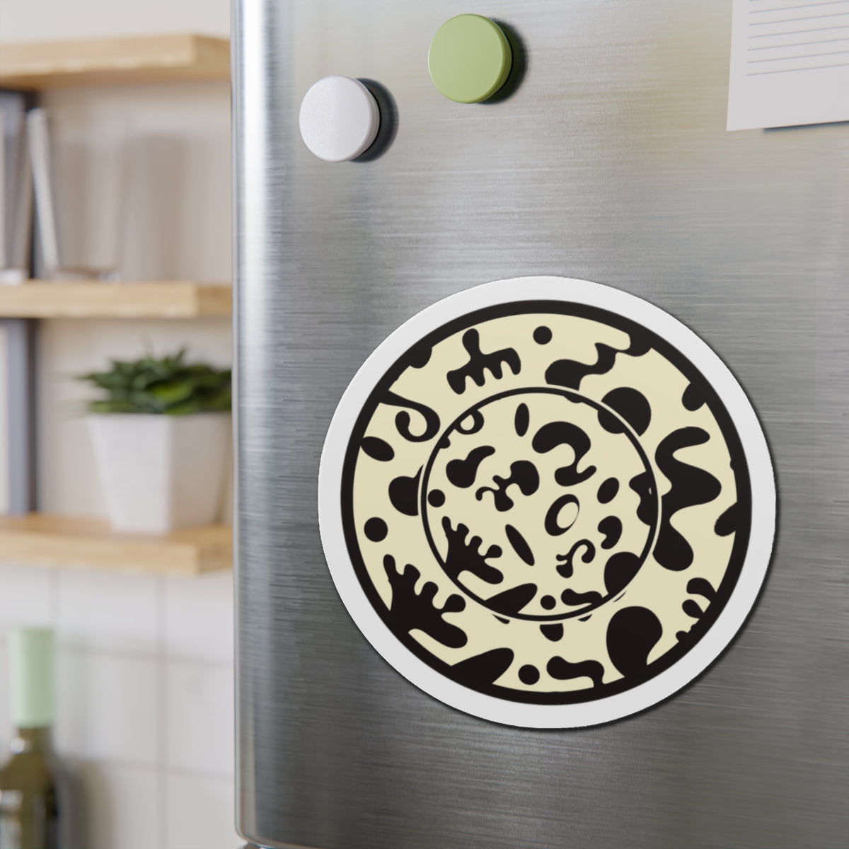 Adorn'd Color Die Cut Magnet - Blank Page