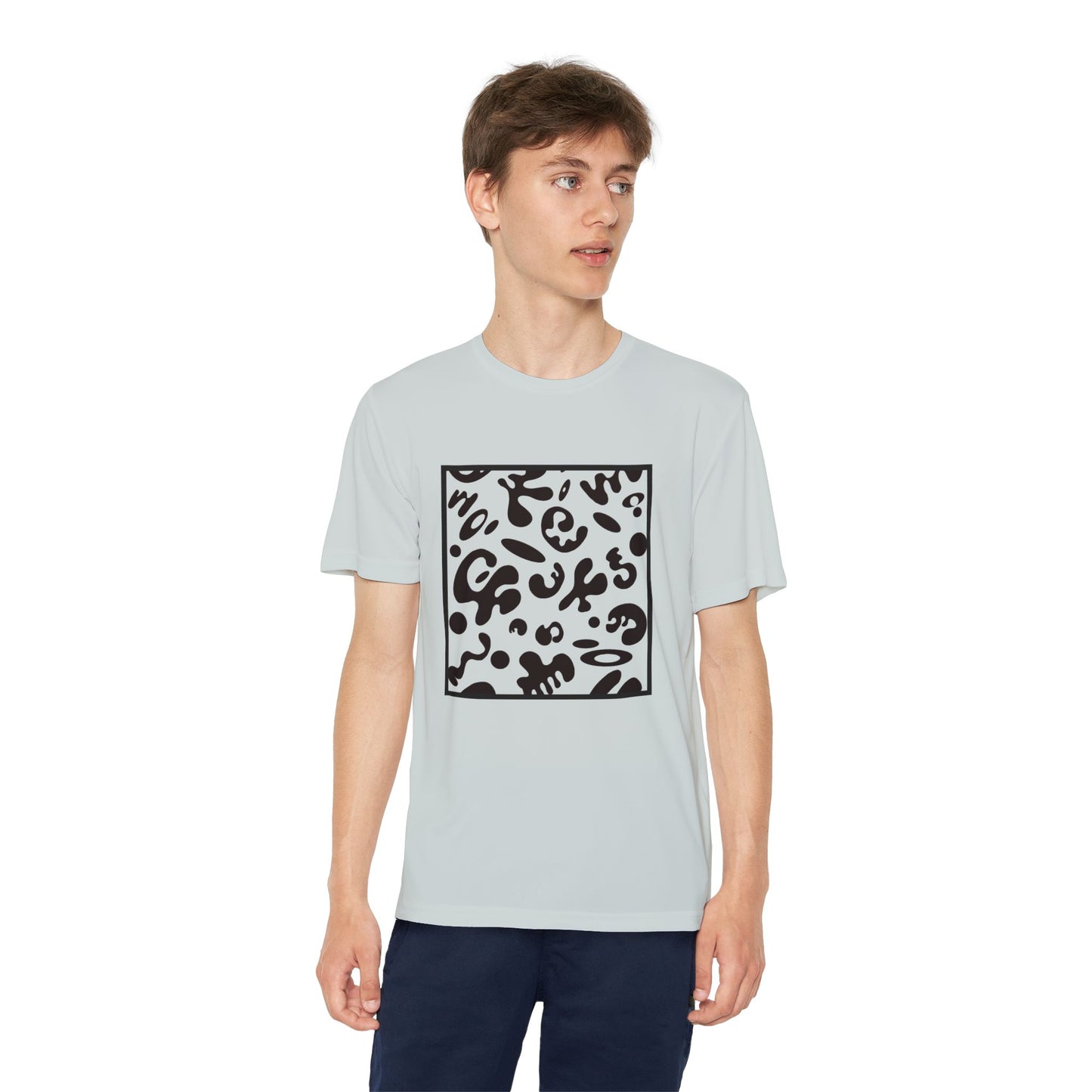 Adorn'd Youth Competitor Graphic Tee - Smoke Signal Black