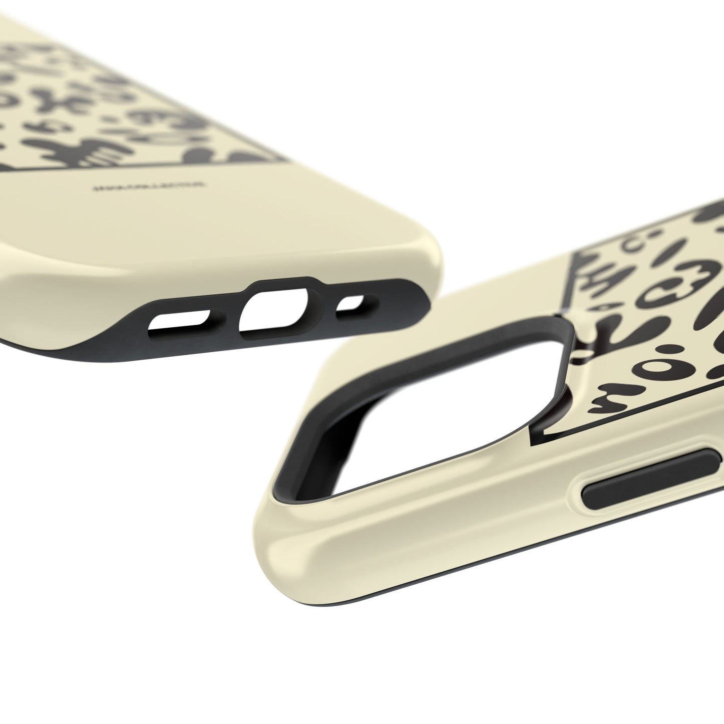 Adorn'd Minimalist Square MagSafe Tough Case - Blank Page