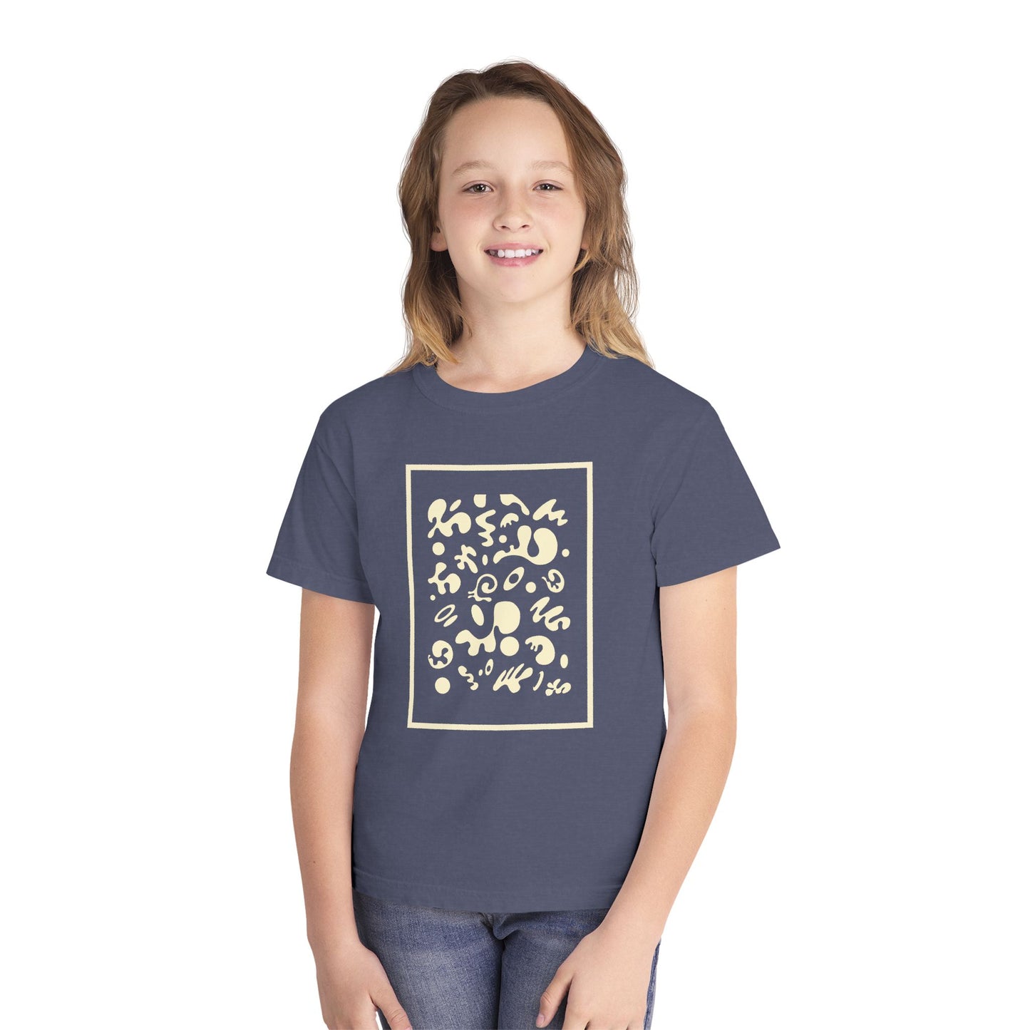 Deep Dream Youth Midweight Tee - Blank Page