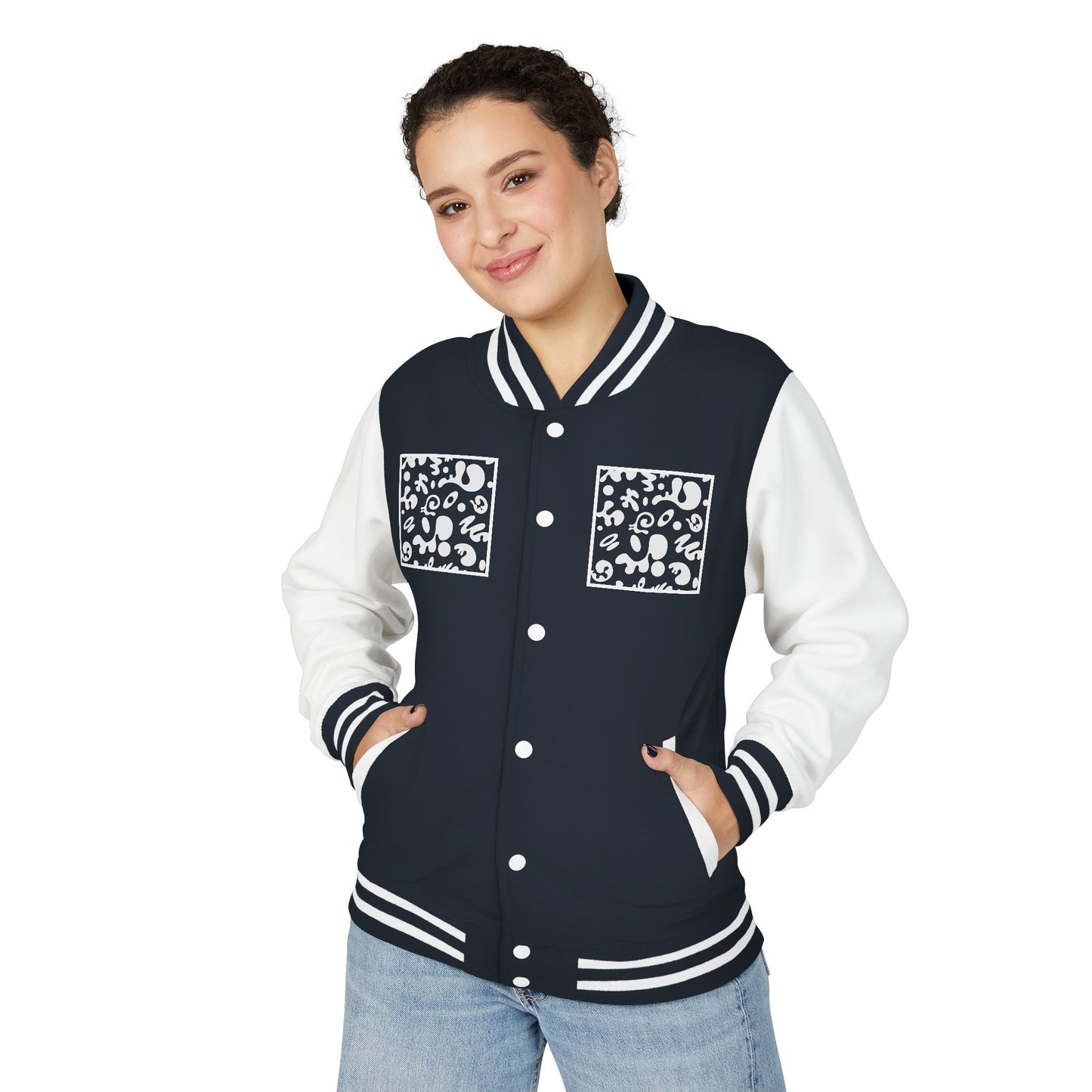 Pure Imagination Unisex Heavyweight Letterman Jacket