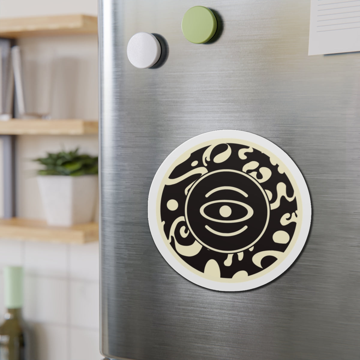 Adorn'd Color Logo Die Cut Magnet - Smoke Signal