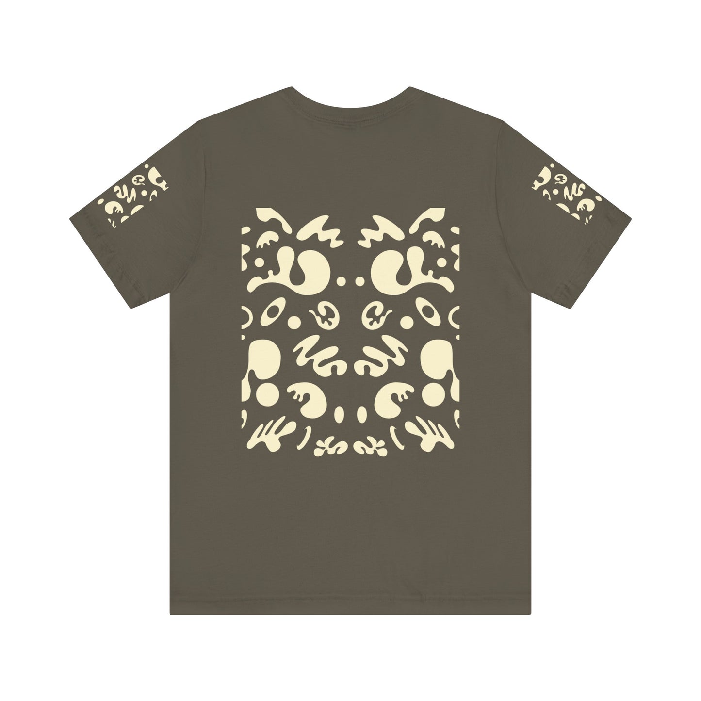 Mirror Work Unisex Jersey Short Sleeve Tee - Blank Page