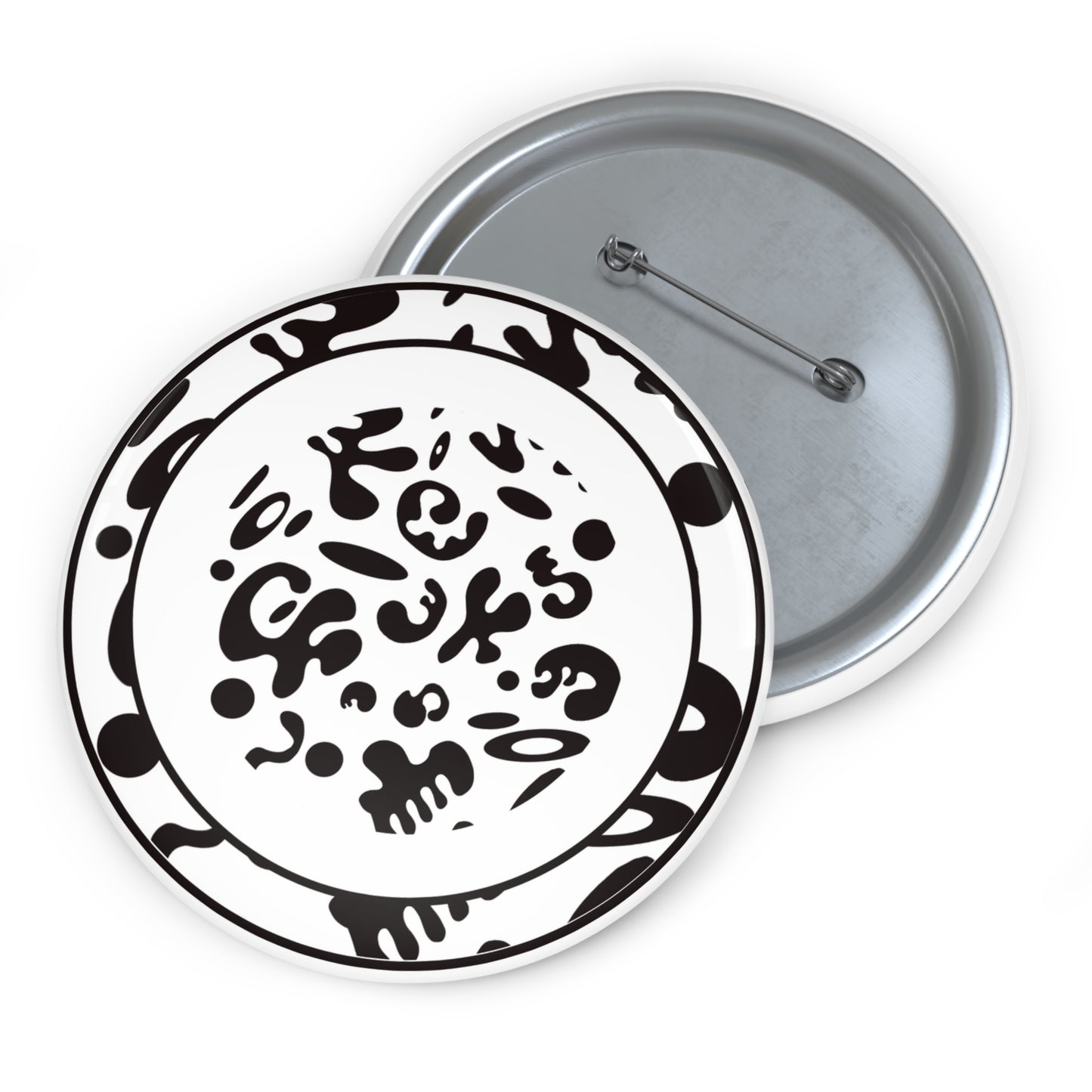 Adorn'd Pin Button - Starlight White