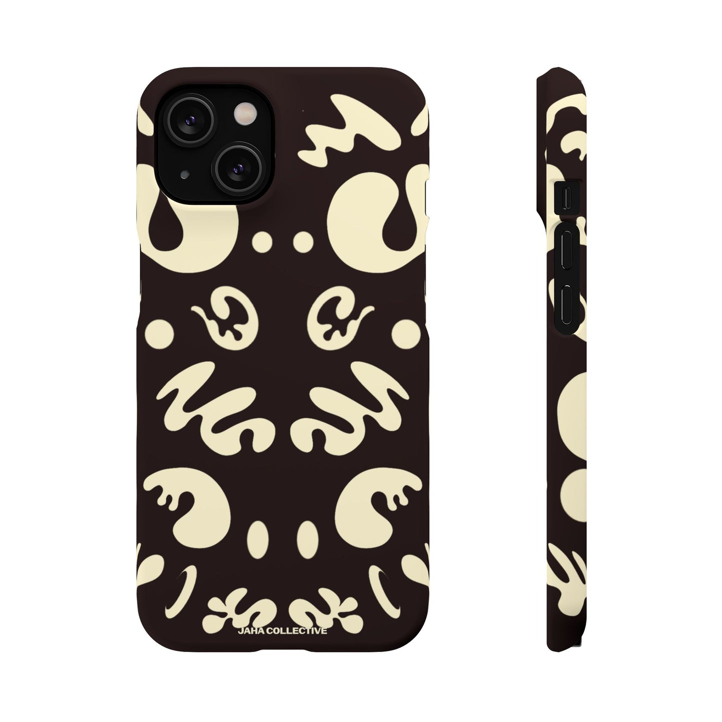 Mirror Work Snap Case - Smoke Signal Black