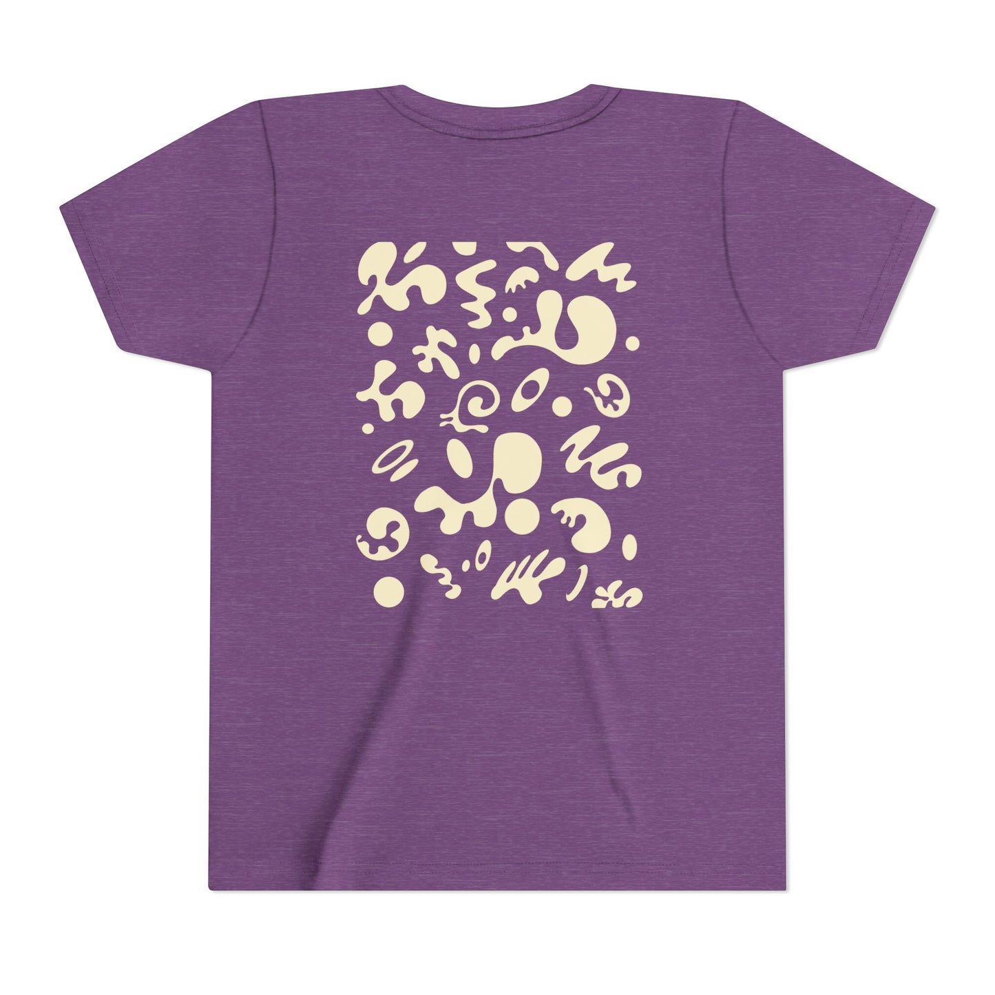 Bright Future Youth Jersey Short Sleeve Tee - Blank Page White