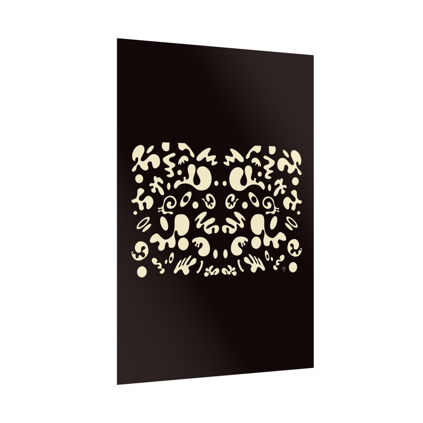 Mirror Work Rolled Poster (Portrait) - Smoke Signal