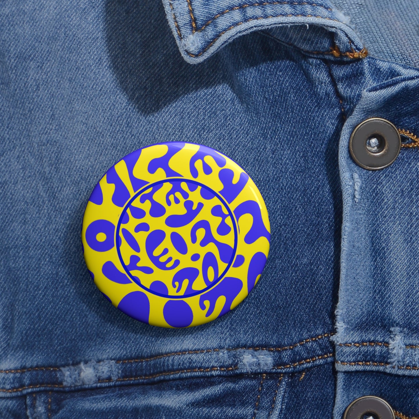 Adorn'd Color Pin Button - Sunspell