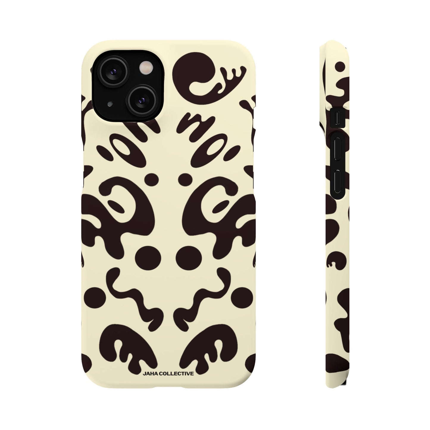 Mirror Work Snap Case - Blank Page White