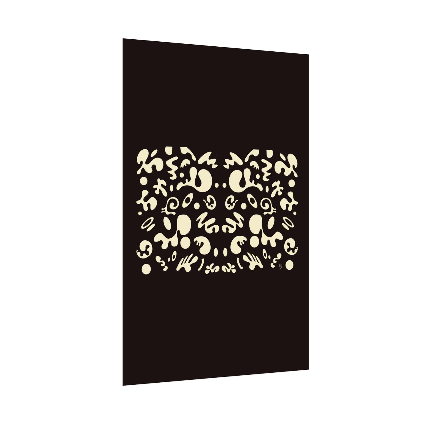 Mirror Work Rolled Poster (Portrait) - Smoke Signal