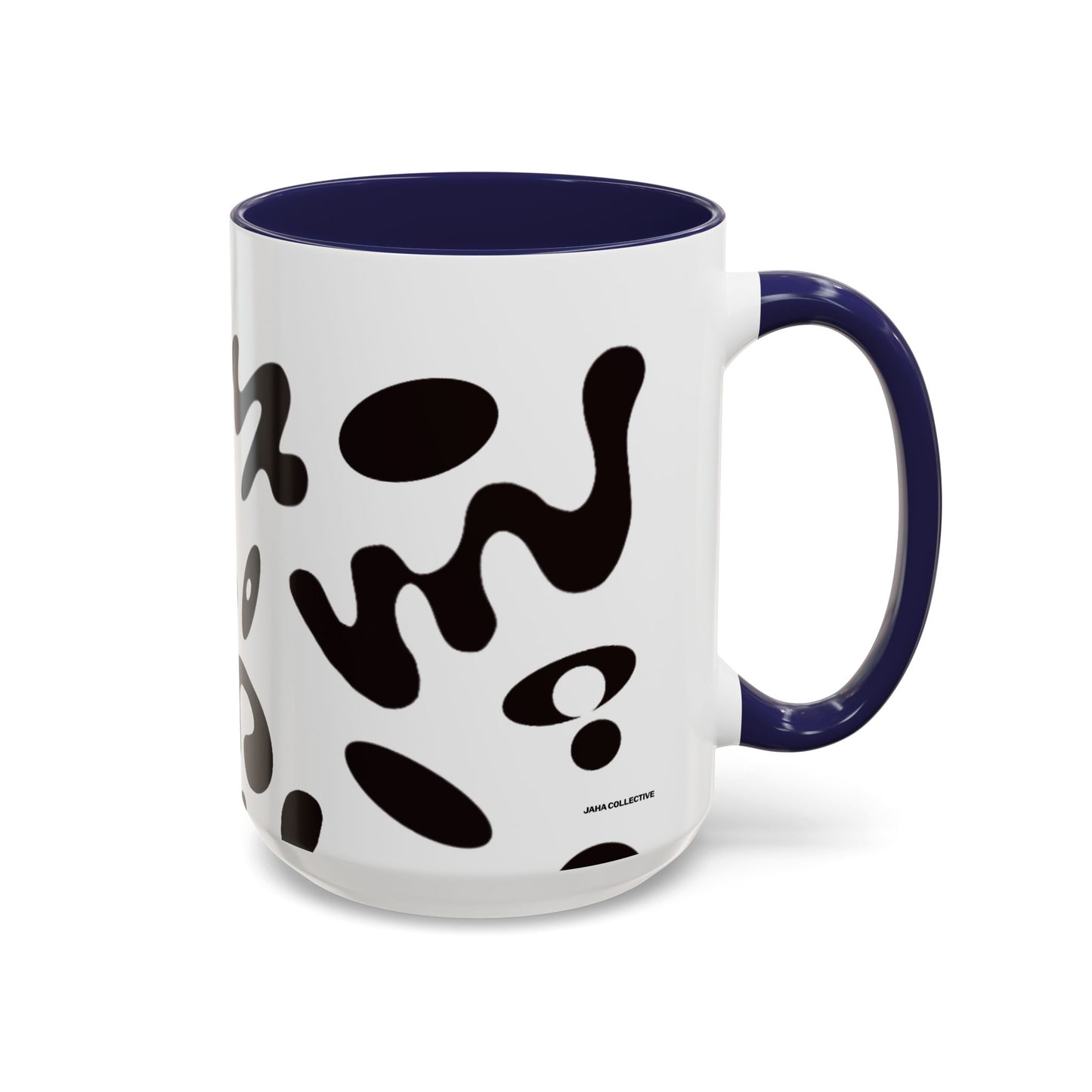 Nourish'd Color Accent Ceramic Mug