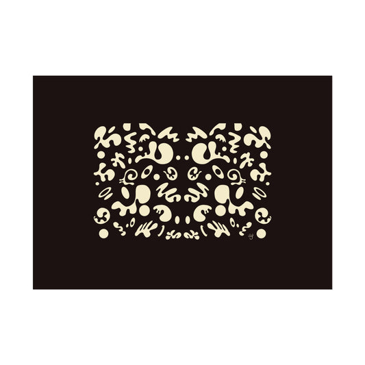 Mirror Work Rolled Poster (Landscape) - Smoke Signal