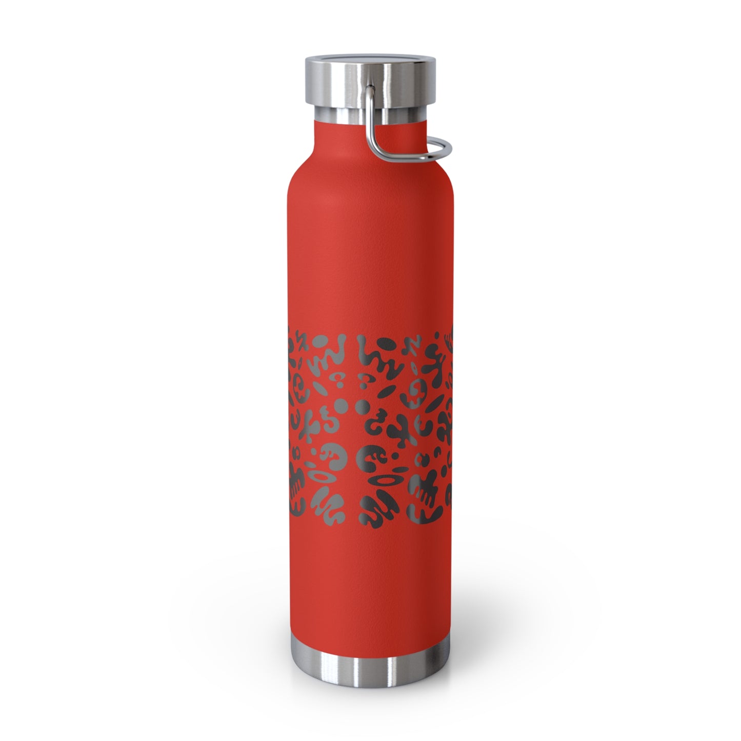 Mirror Work Copper Vacuum Insulated Water Bottle (22oz) - Smoke Signal Black