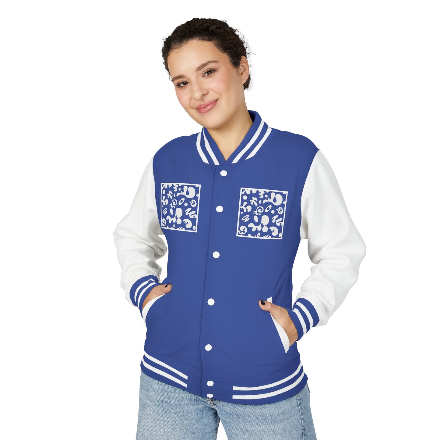 Pure Imagination Unisex Heavyweight Letterman Jacket