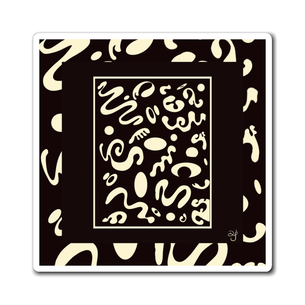 Deep Dream Special Edition Square Magnet