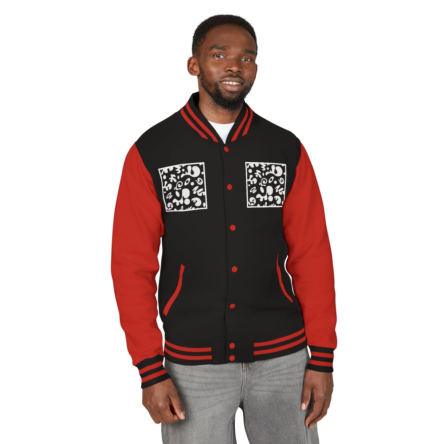 Pure Imagination Unisex Heavyweight Letterman Jacket