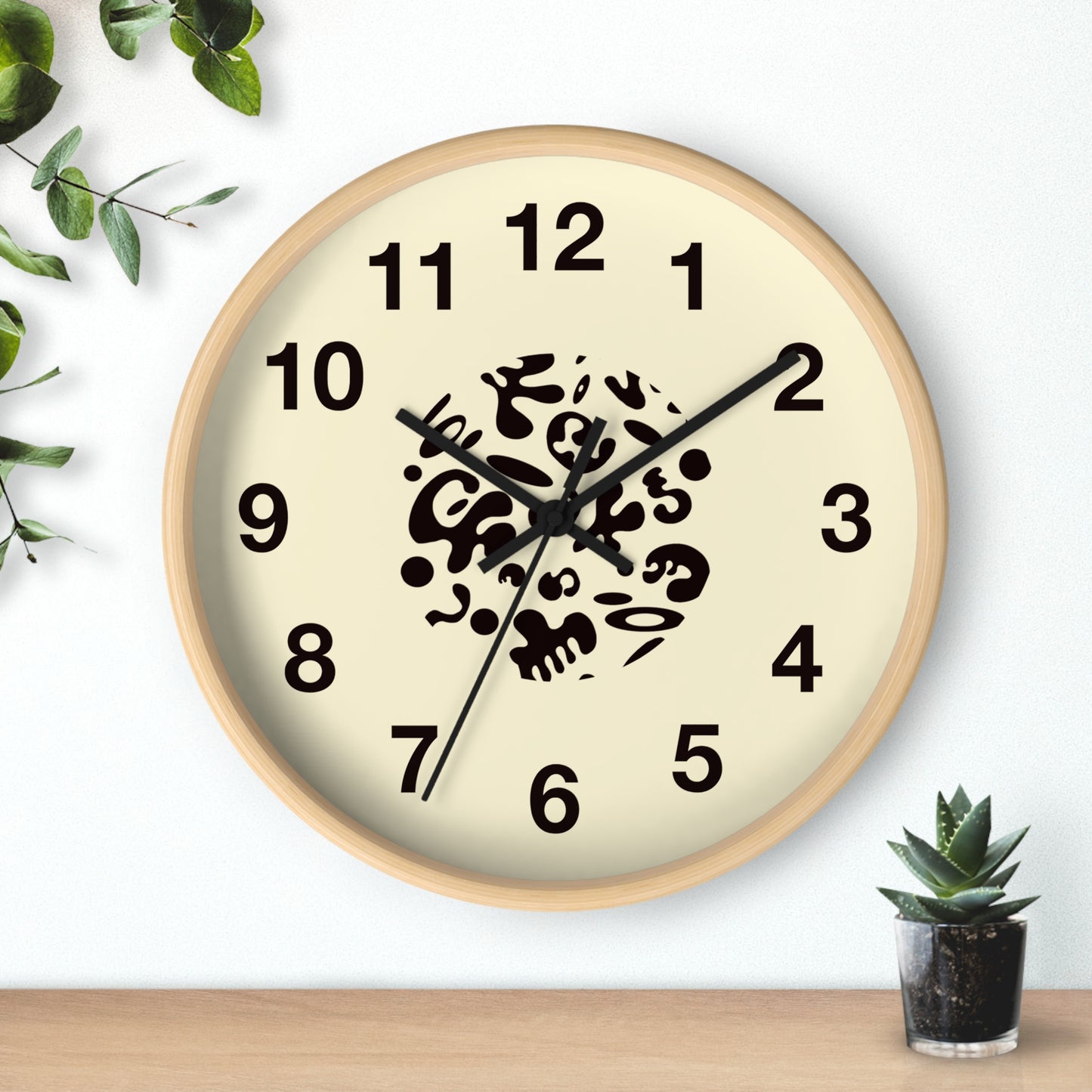 Bright Future Classic Wall Clock - Blank Page White