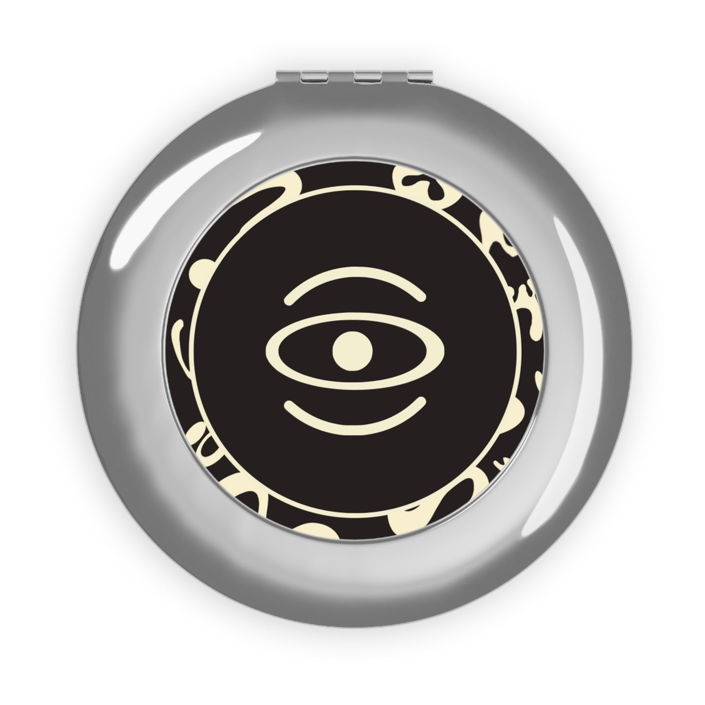 Adorn'd Logo Compact Travel Mirror