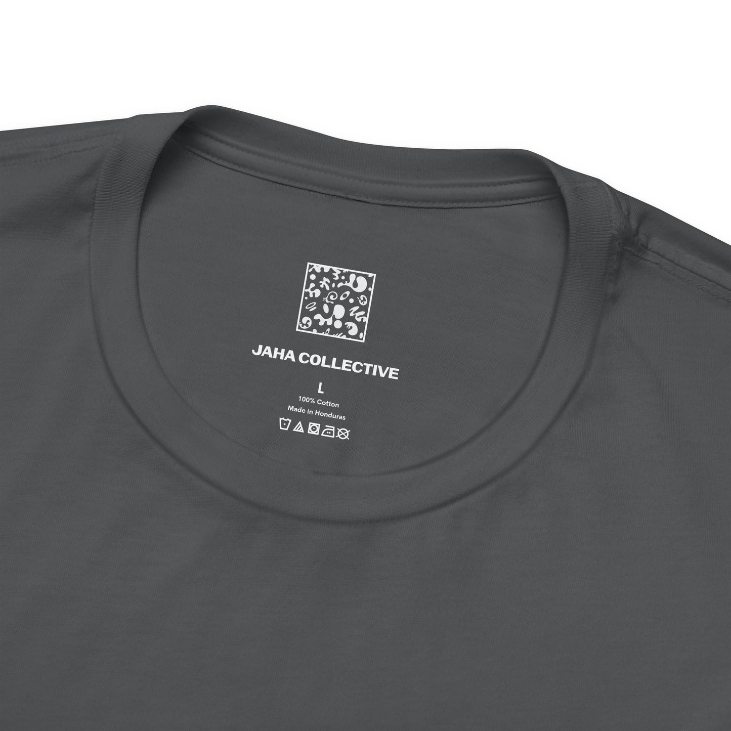 Adorn'd Unisex Jersey Short Sleeve Tee - Blank Page White Print