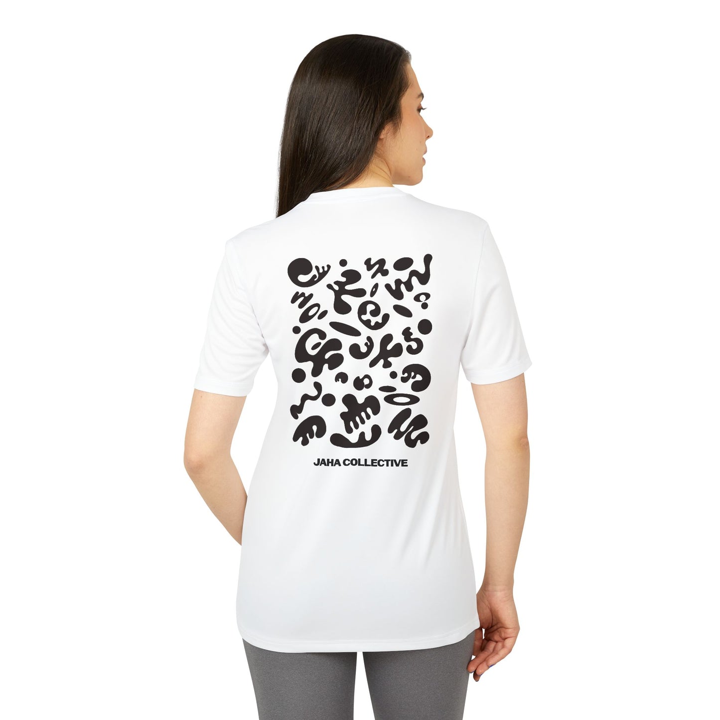 Pure Imagination Adidas Unisex Sport T-Shirt - Smoke Signal Black