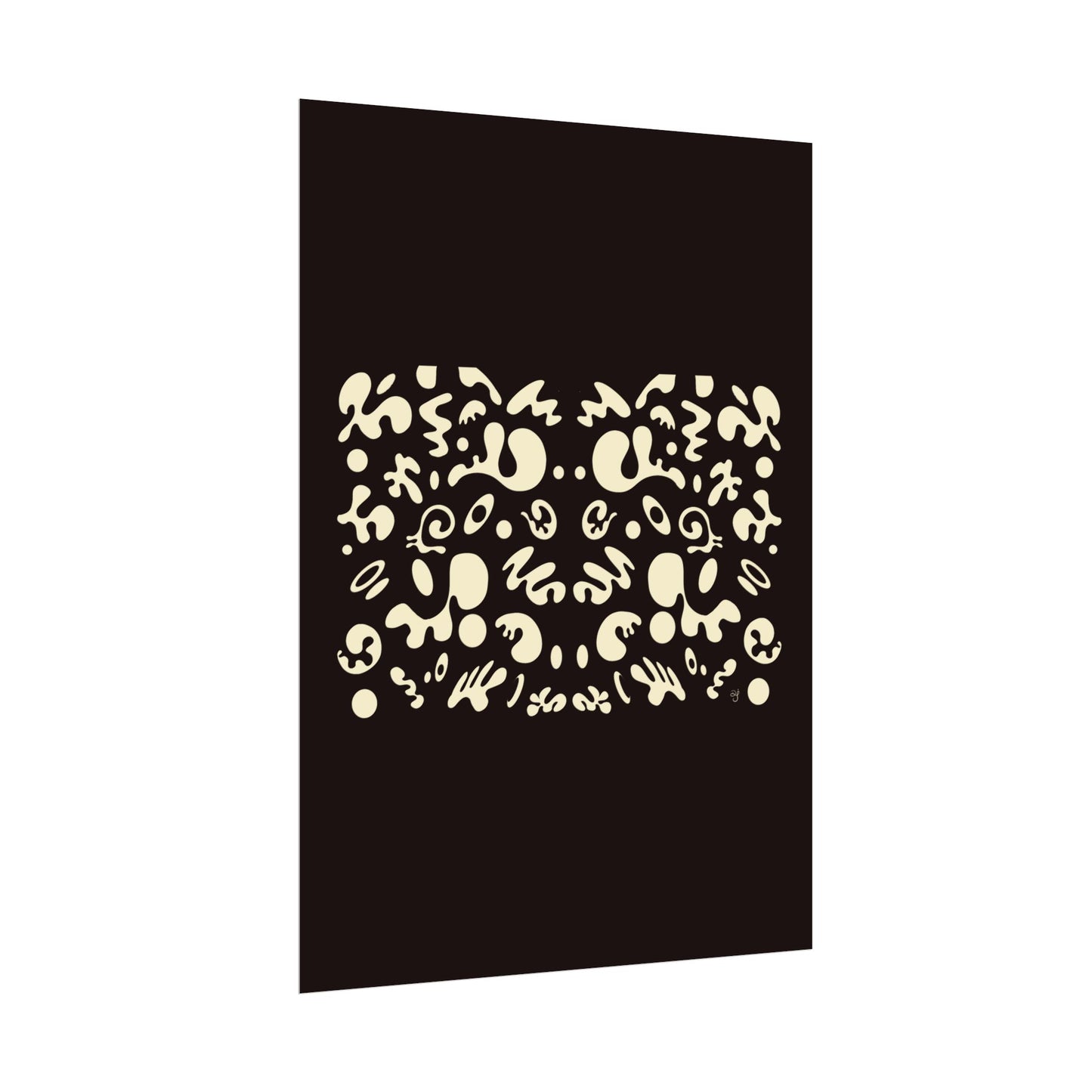 Mirror Work Rolled Poster (Portrait) - Smoke Signal