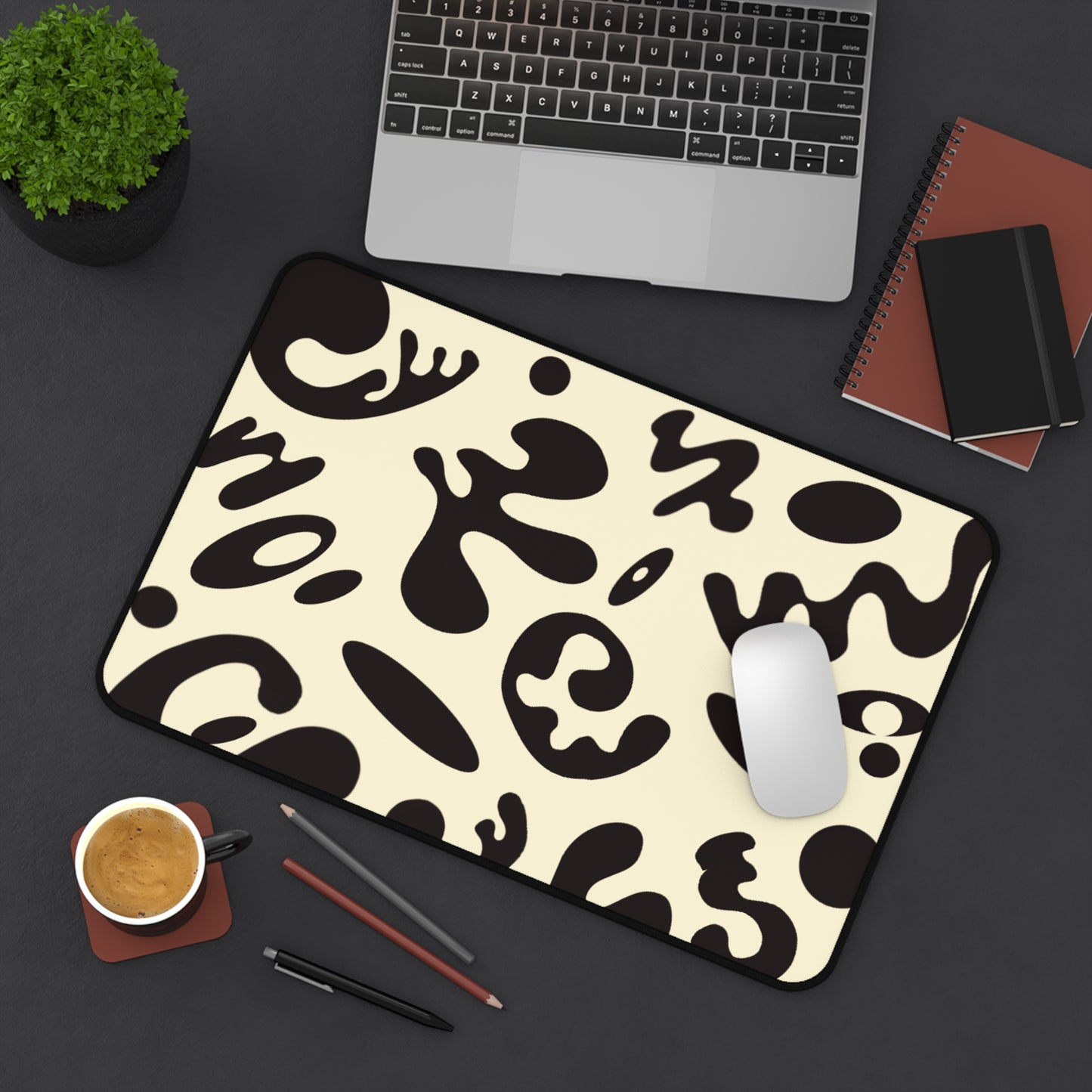 Pure Imagination Desk Mat - Blank Page White