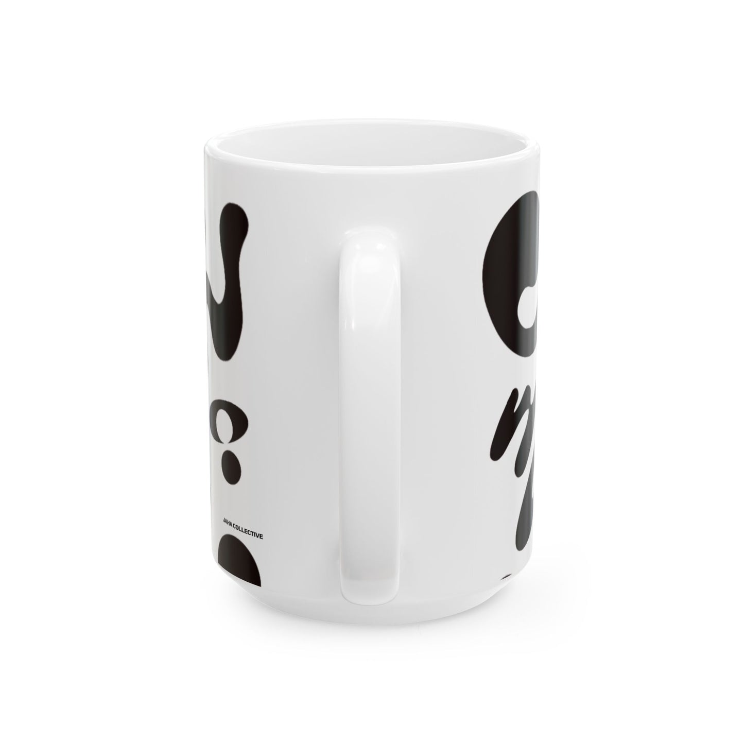 Nourish'd White Ceramic Mug