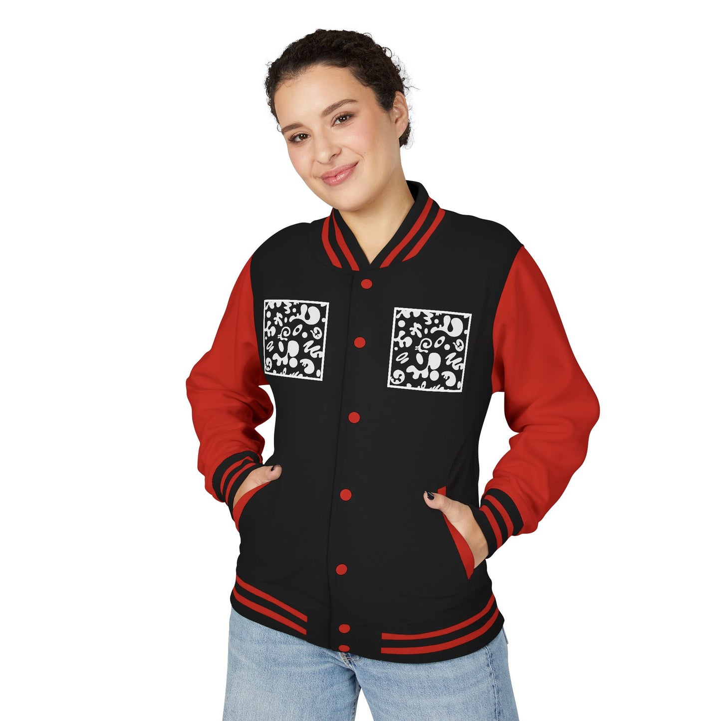 Pure Imagination Unisex Heavyweight Letterman Jacket