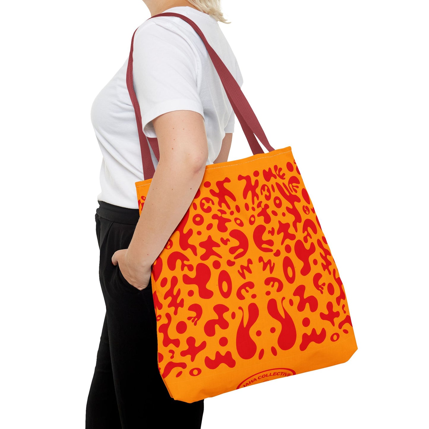 Mirror Work Colorful Tote Bag - Heat Theory