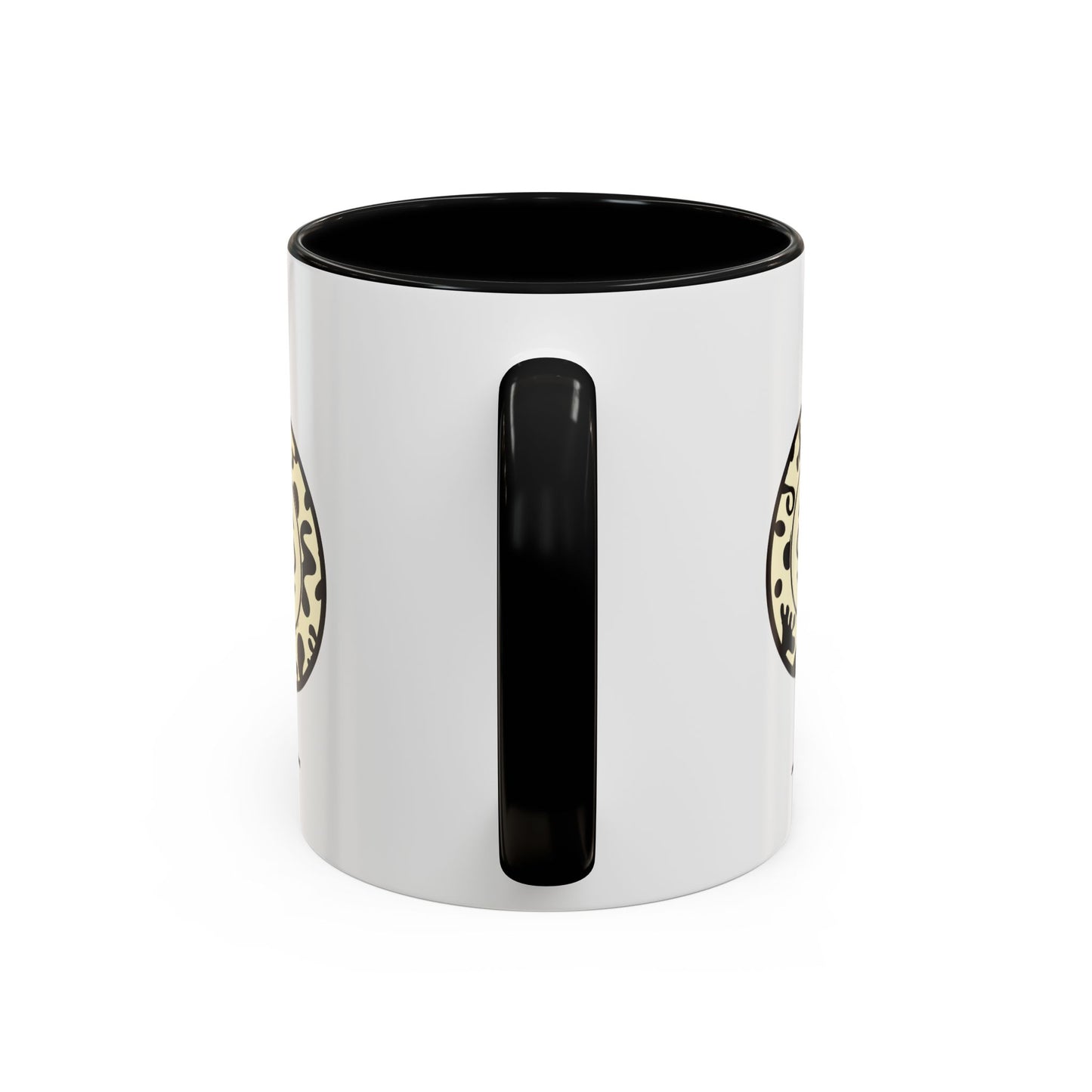 Adorn'd Color Logo Accent Coffee Mug (11, 15oz) - Blank Page