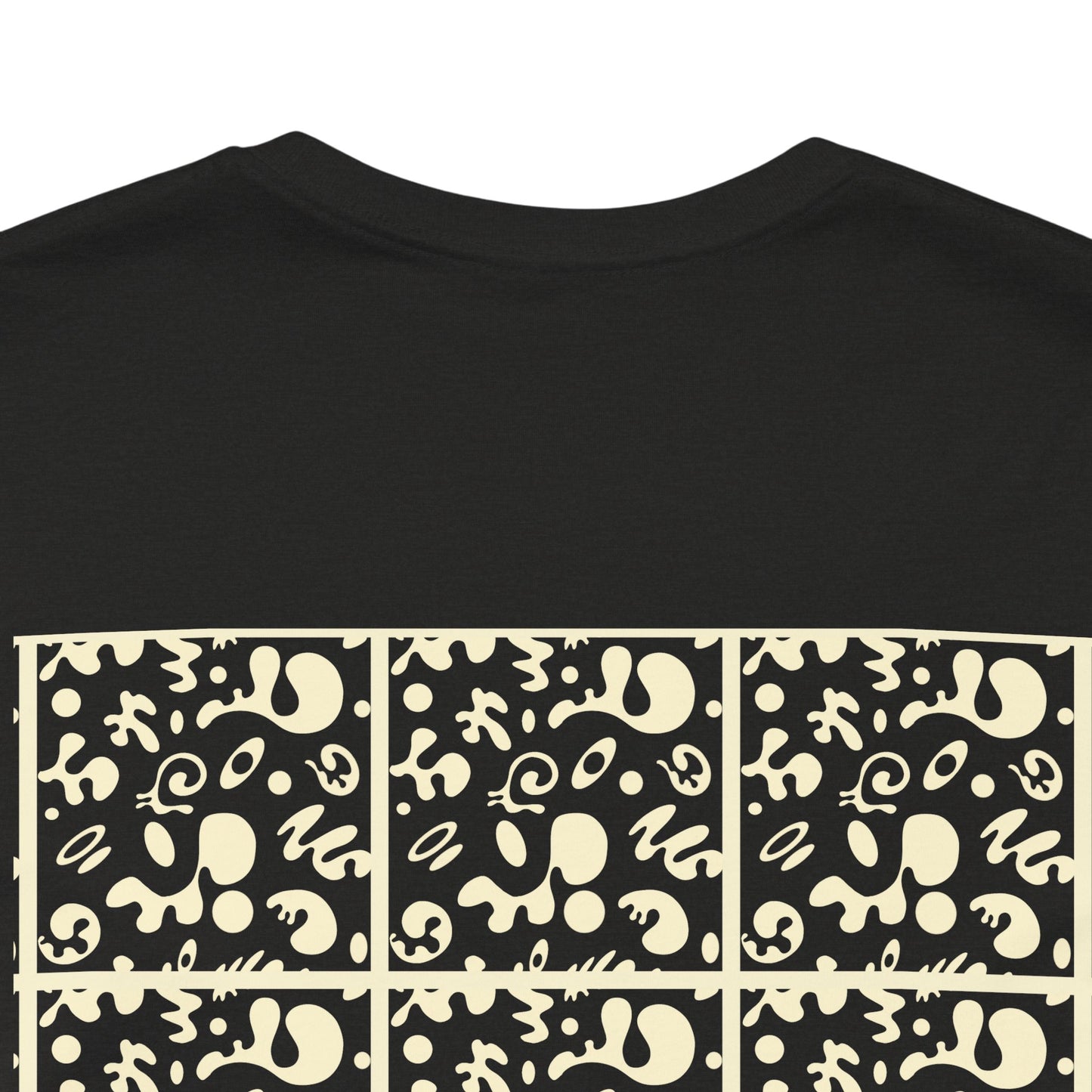 Adorn'd Unisex Jersey Short Sleeve Tee - Blank Page White Print