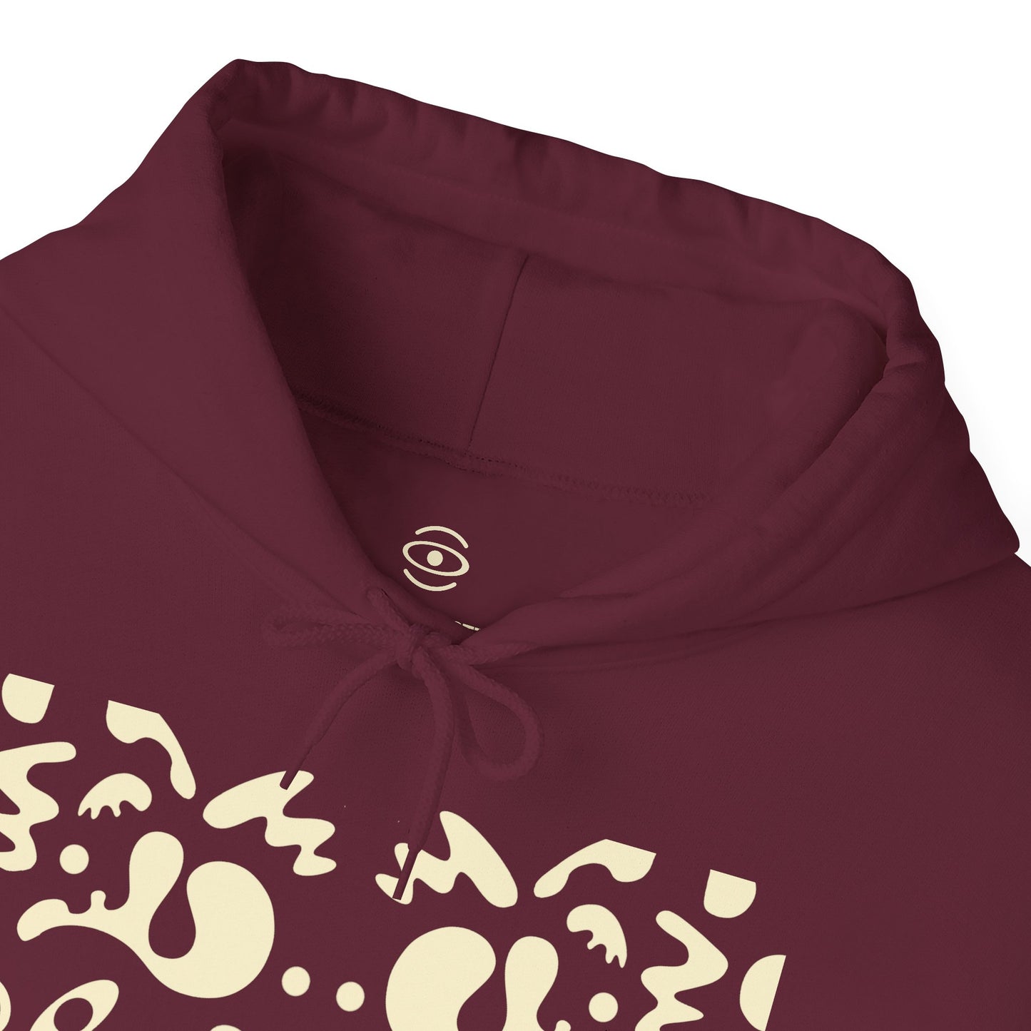 Mirror Work Unisex Heavy Blend™ Hooded Sweatshirt - Blank Page White Print