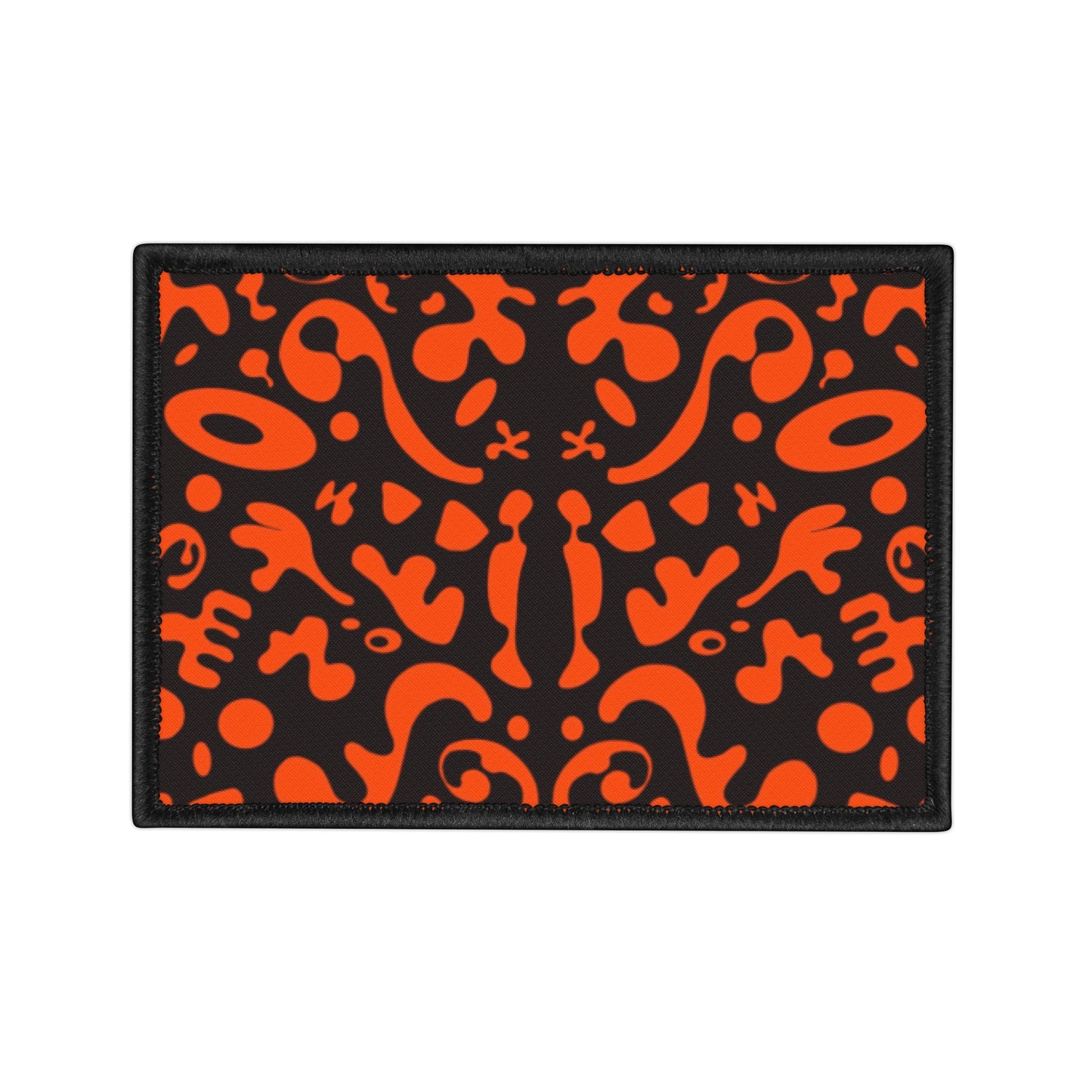 Mirror Work Color Vibrant Iron-On Patches - Black Magic Woman