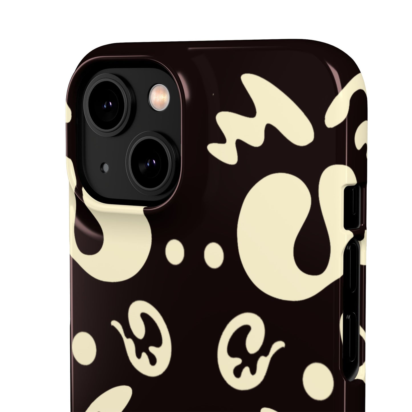 Mirror Work Snap Case - Smoke Signal Black