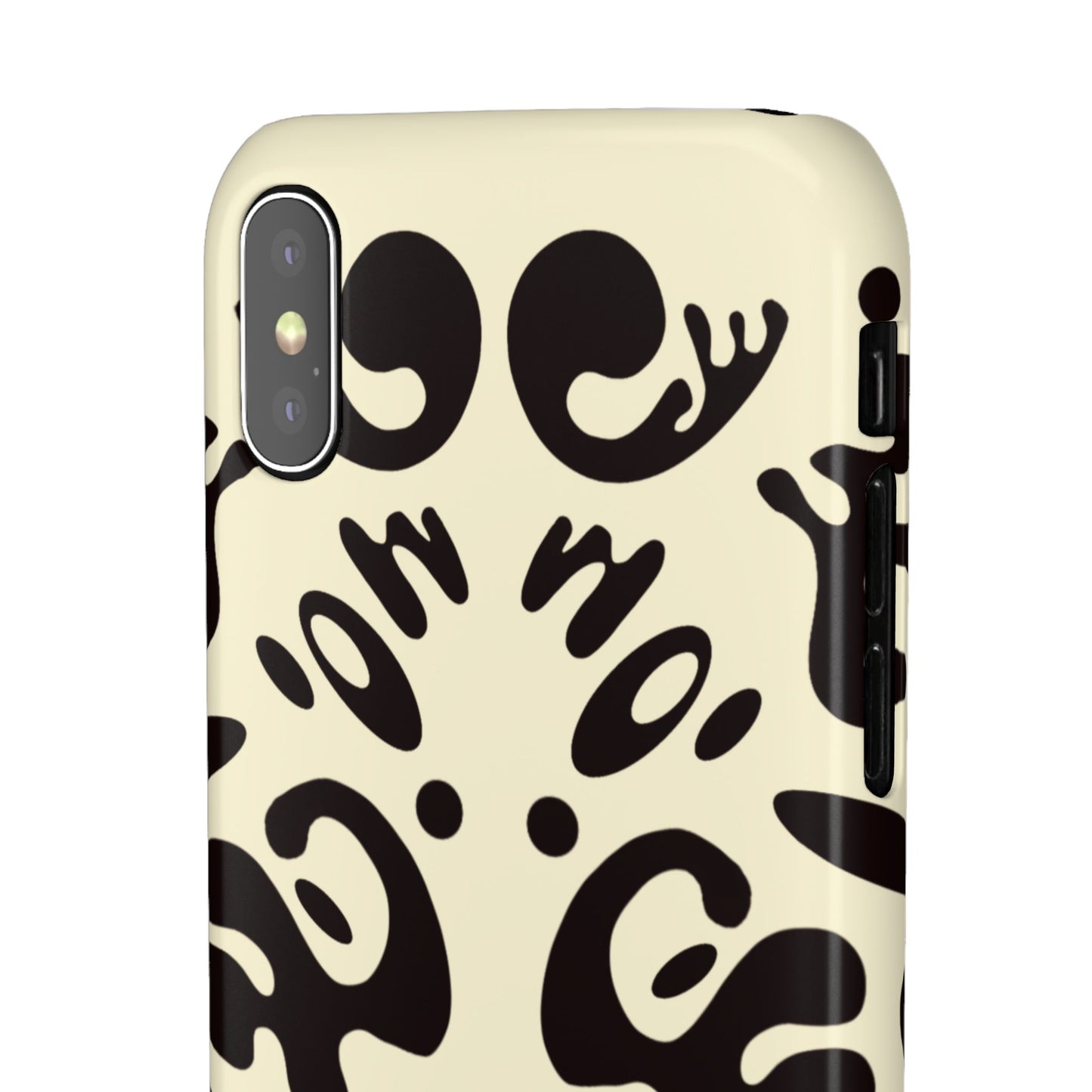 Mirror Work Snap Case - Blank Page White