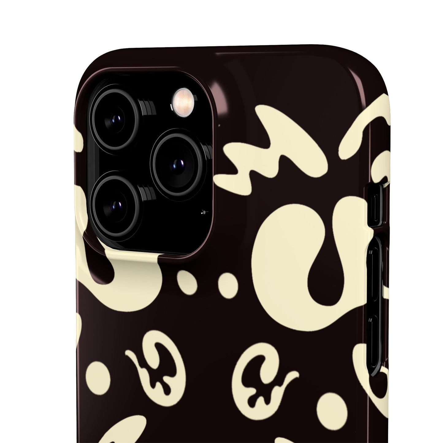 Mirror Work Snap Case - Smoke Signal Black