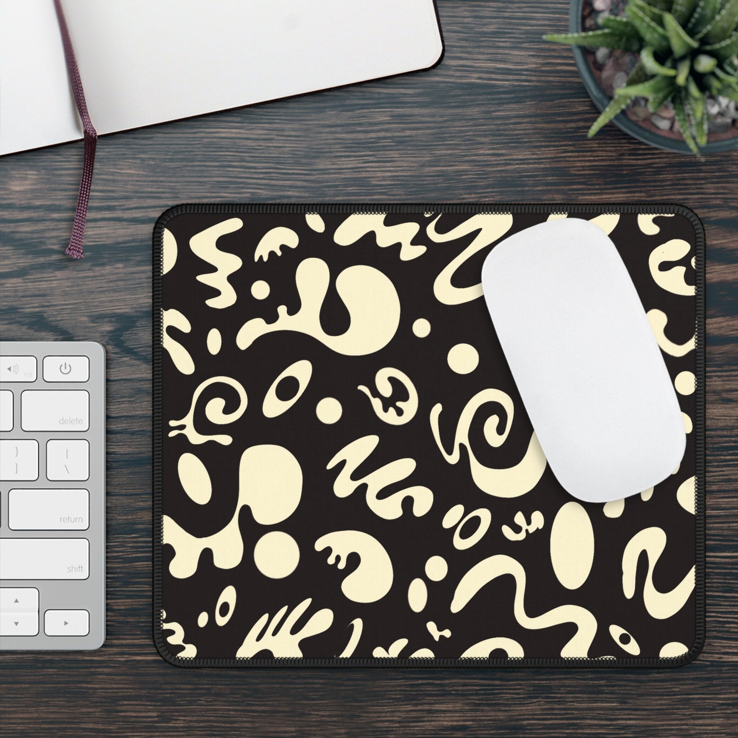 Pure Imagination Mouse Pad - Smoke Signal Black