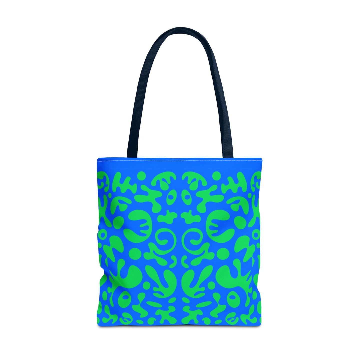 Mirror Work Colorful Tote Bag - Tide Pool