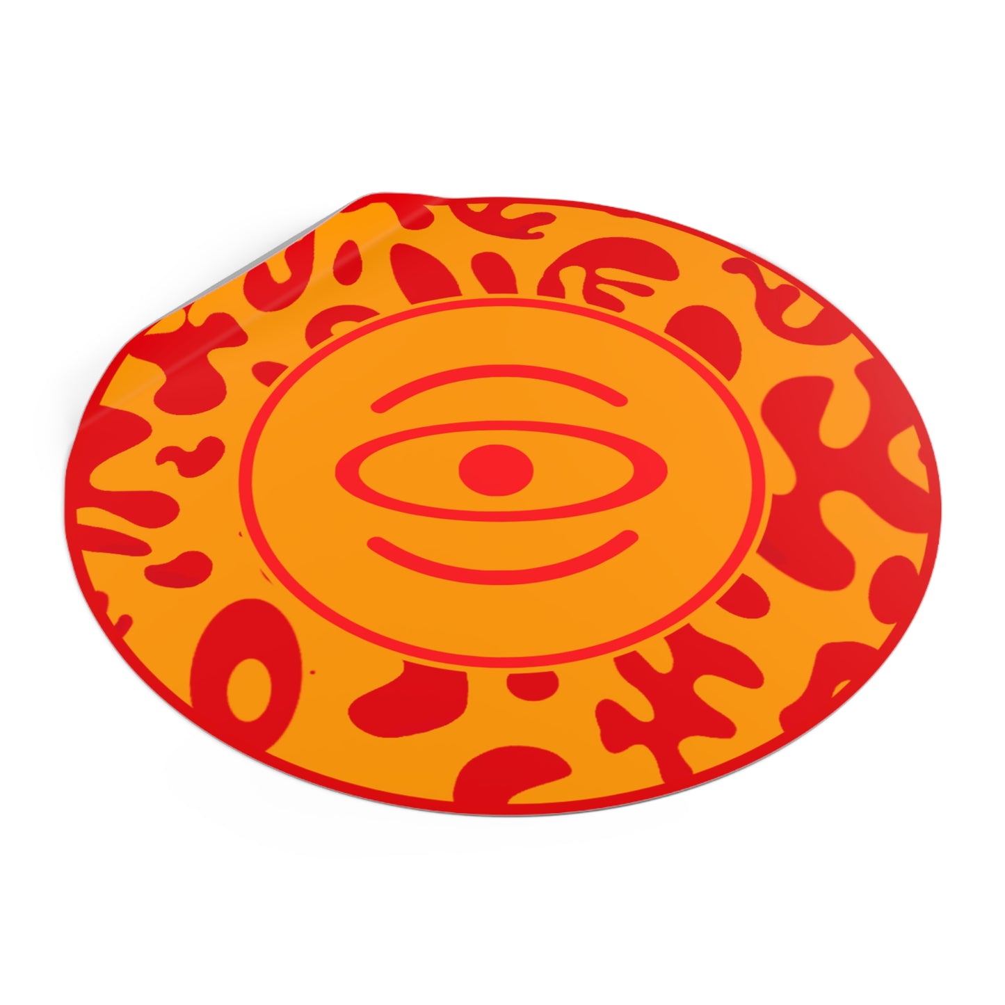 Adorn'd Logo Round Vinyl Stickers - Heat Theory