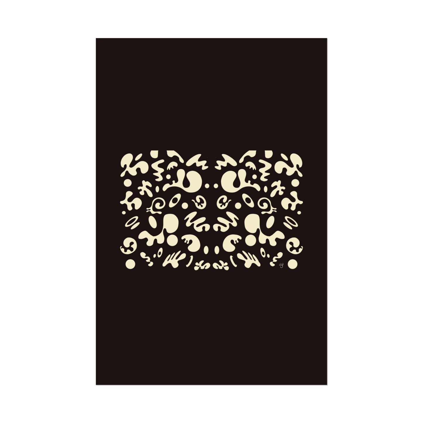 Mirror Work Rolled Poster (Portrait) - Smoke Signal